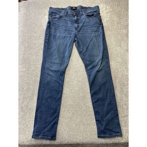 Paige Jeans Mens 36 Lennox Slim Fit Blue Denim Stretch Lightweight Preppy USA